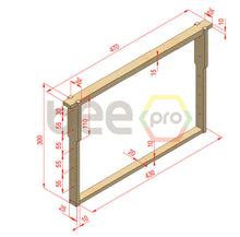 Augšupielādēt attēlu galerijas skatā, Ligzdošanas rāmis 300mm (15 gab)